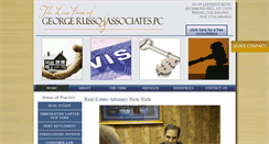 Desktop Screenshot of georgerussoassociates.com